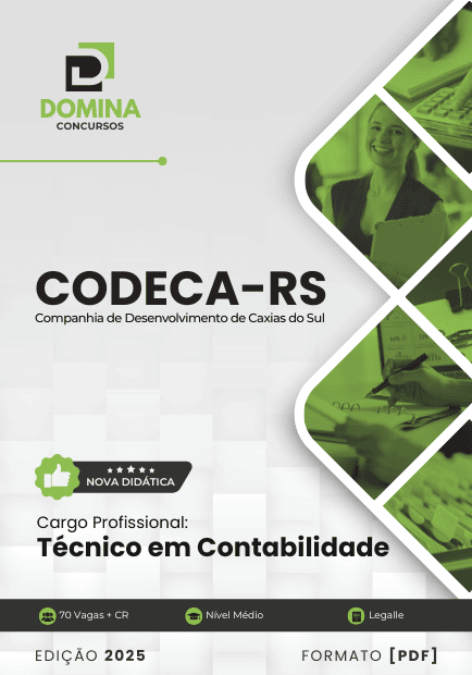 Apostila Técnico em Contabilidade CODECA RS 2025