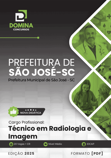 Apostila Técnico em Radiologia São José SC 2025