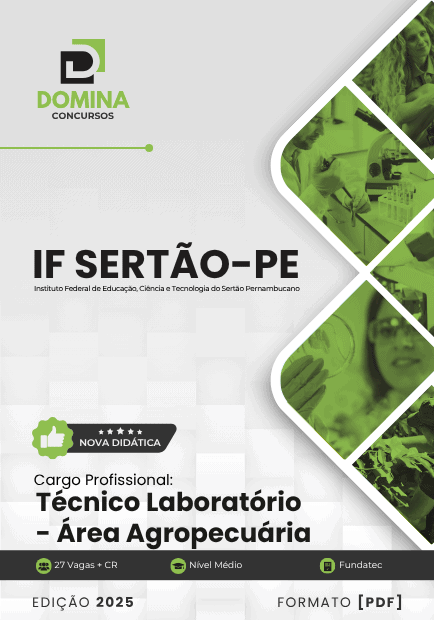 Apostila Técnico Laboratório Agropecuária IF Sertão PE 2025