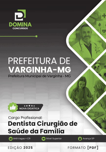 Apostila Dentista Varginha MG 2025
