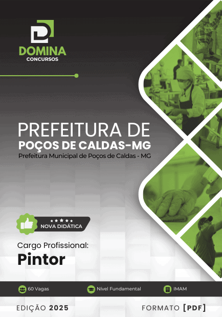Apostila Pintor Poços de Caldas MG 2025