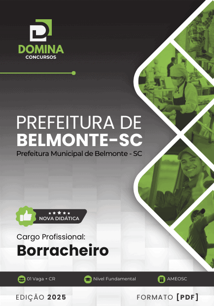 Apostila Borracheiro Belmonte SC 2025