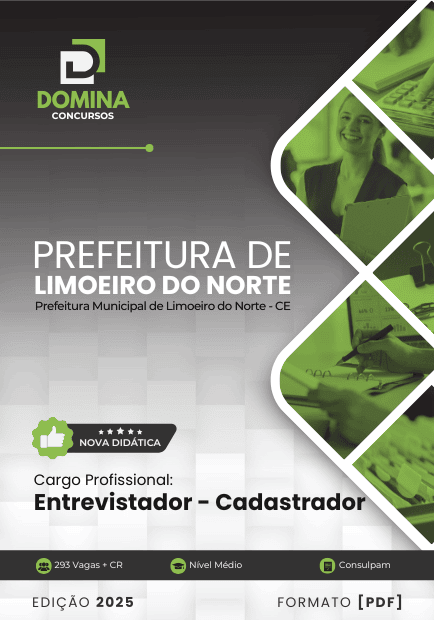 Apostila Entrevistador Limoeiro do Norte CE 2025