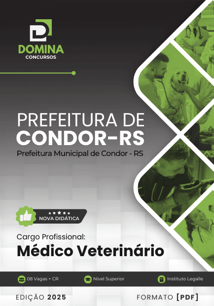 Apostila Médico Veterinário Condor RS 2025