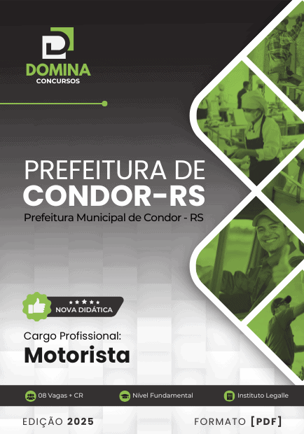 Apostila Motorista Condor RS 2025