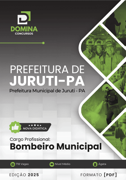 Apostila Bombeiro Municipal Juruti PA 2025