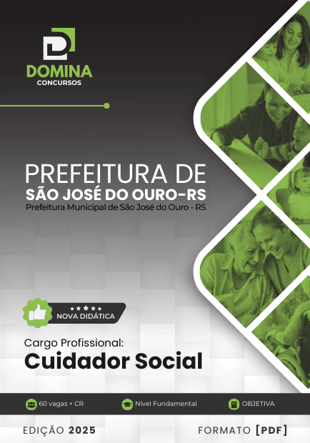 Apostila Cuidador Social São José do Ouro RS 2025