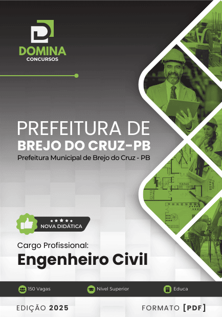 Apostila Engenheiro Civil Brejo do Cruz PB 2025