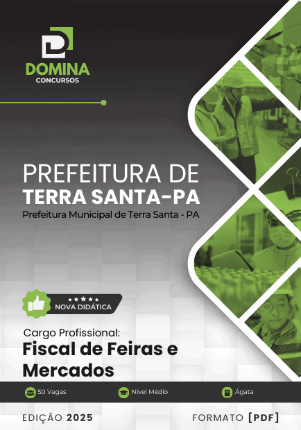 Apostila Fiscal de Feiras e Mercados Terra Santa PA 2025