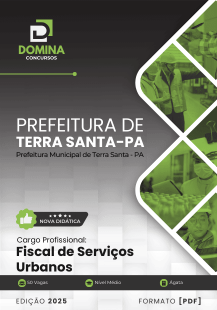 Apostila Fiscal de Serviços Urbanos Terra Santa PA 2025