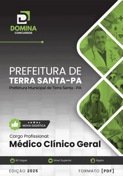 Apostila Médico Clínico Geral Terra Santa PA 2025