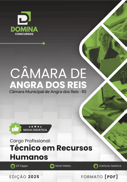 Apostila Técnico em Recursos Humanos Câmara Angra dos Reis RJ 2025
