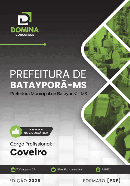 Apostila Coveiro Batayporã MS 2025