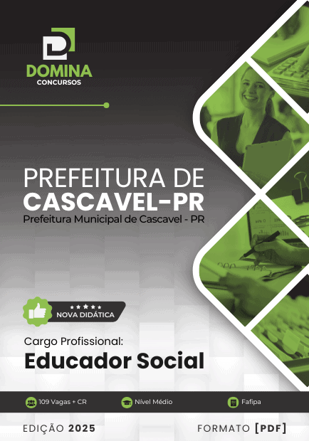 Apostila Educador Social Cascavel PR 2025