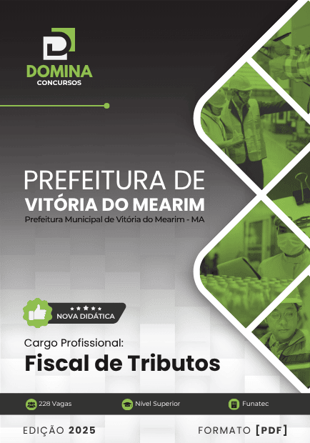 Apostila Fiscal de Tributos Vitória do Mearim MA 2025