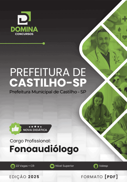 Apostila Fonoaudiólogo Castilho SP 2025