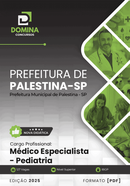 Apostila Médico Pediatra Palestina SP 2025