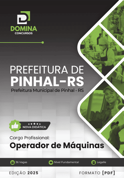 Apostila Operador de Máquinas Pinhal RS 2025