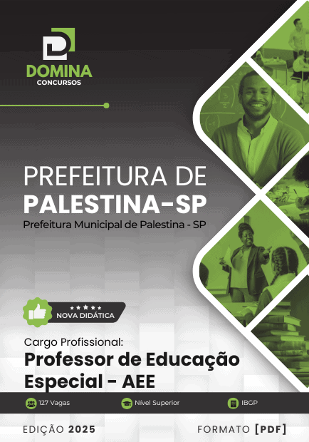Apostila Professor de AEE Palestina SP 2025