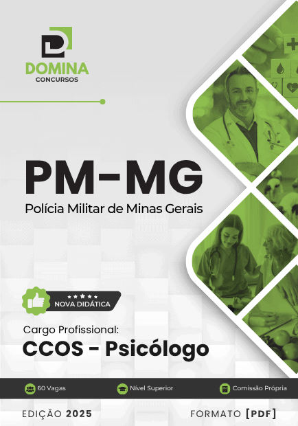 Apostila Psicólogo PM MG 2025