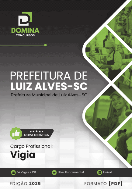 Apostila Vigia Luiz Alves SC 2025