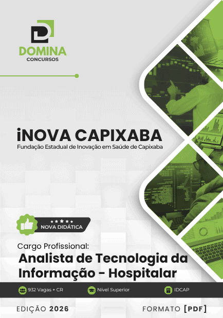 Apostila Analista de Tecnologia da Informação Hospitalar iNOVA Capixaba 2026