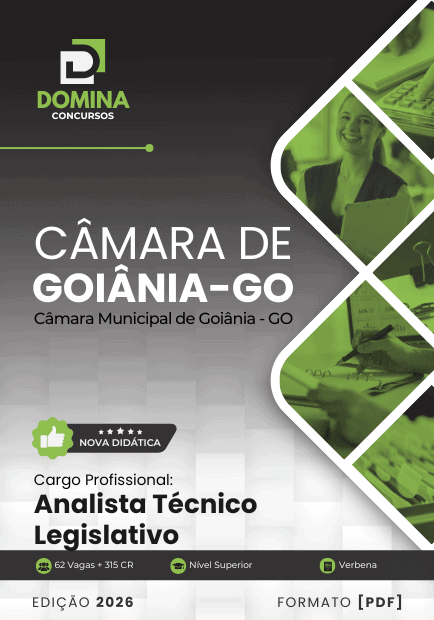 Apostila Analista Técnico Legislativo Câmara Goiânia GO 2026