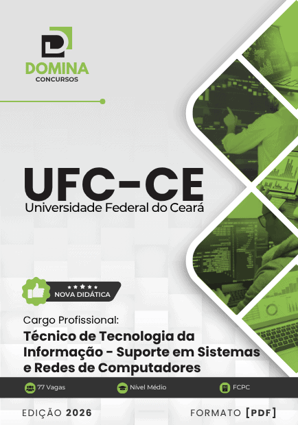 Apostila Técnico TI Suporte em Sistemas UFC 2026