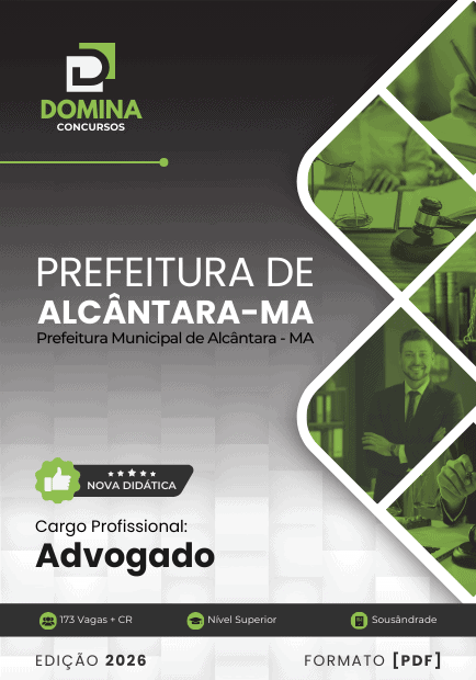 Apostila Advogado Alcântara MA 2026