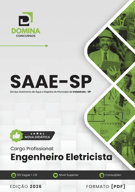 Apostila Engenheiro Eletricista SAAE Indaiatuba SP 2026