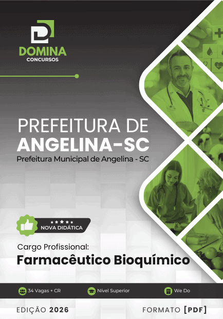 Apostila Farmacêutico Bioquímico Angelina SC 2026