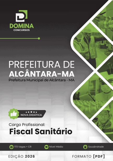 Apostila Fiscal Sanitário Alcântara MA 2026