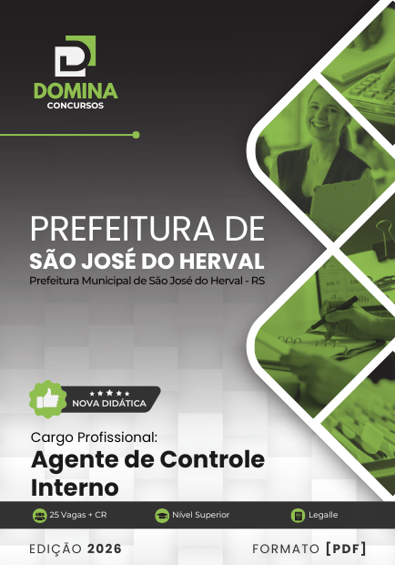 Apostila Agente de Controle Interno São José do Herval RS 2026