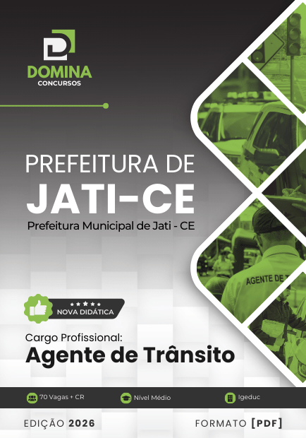 Apostila Agente de Trânsito Jati CE 2026