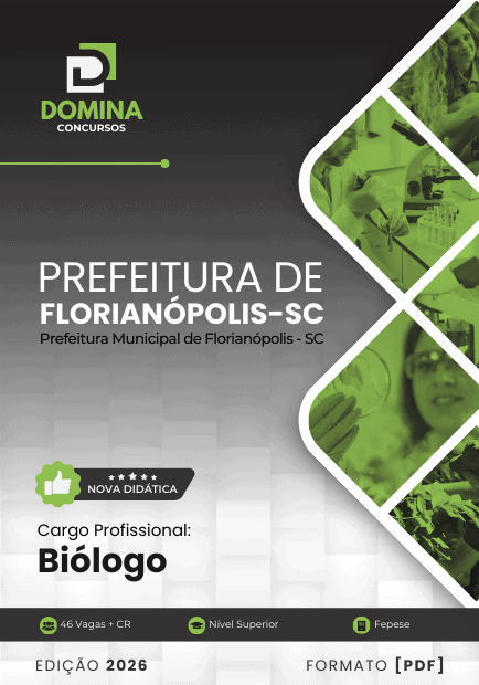 Apostila Biólogo Florianópolis SC 2026