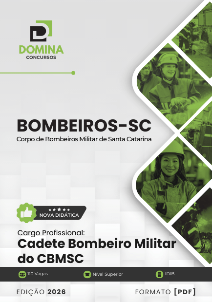 Apostila Cadete Bombeiros SC 2026