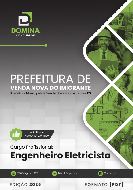 Apostila Engenheiro Eletricista Venda Nova do Imigrante ES 2026