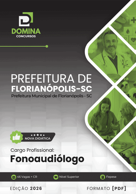 Apostila Fonoaudiólogo Florianópolis SC 2026