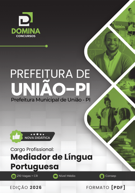 Apostila Mediador de Português União PI 2026