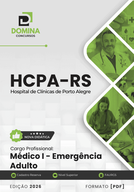 Apostila Médico Emergência Adulto HCPA RS 2026