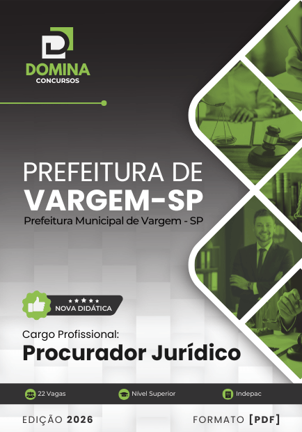 Apostila Procurador Jurídico Vargem SP 2026