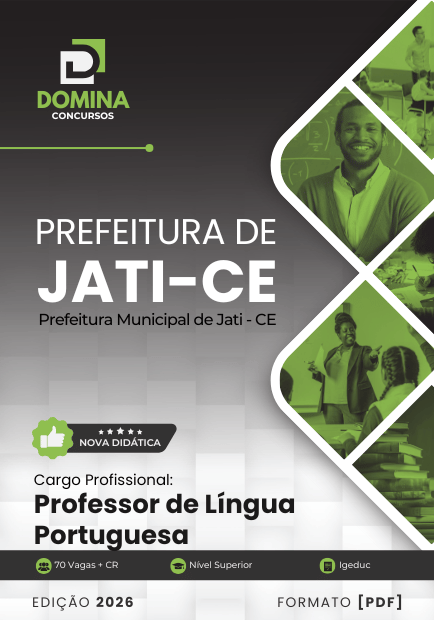 Apostila Professor de Português Jati CE 2026