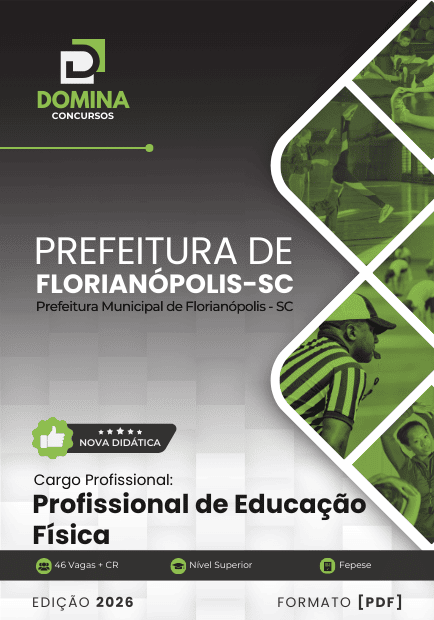 Apostila Profissional de Educação Física Florianópolis SC 2026
