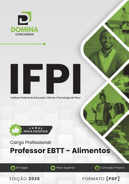 Apostila Professor Alimentos IFPI 2026