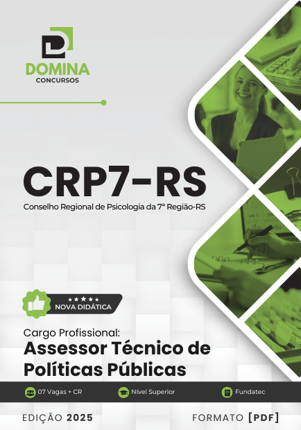 Apostila Assessor Técnico CRP 7 RS 2026
