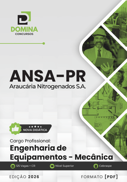 Apostila Engenharia de Equipamentos Mecânica ANSA PR 2026
