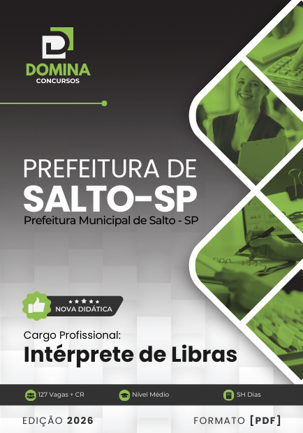 Apostila Intérprete de Libras Salto SP 2026