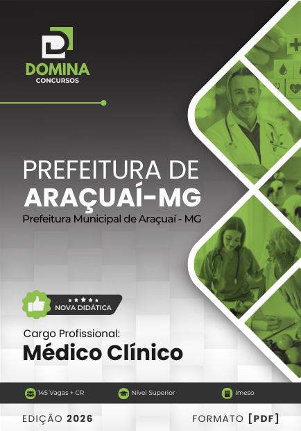 Apostila Médico Clínico Araçuaí MG 2026