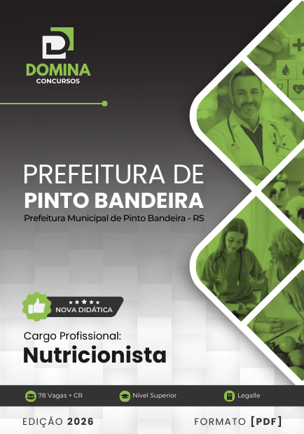 Apostila Nutricionista Pinto Bandeira RS 2026