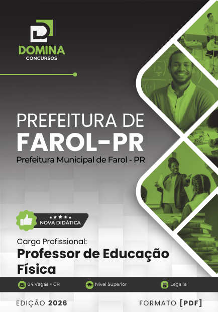 Apostila Professor de Educação Física Farol PR 2026